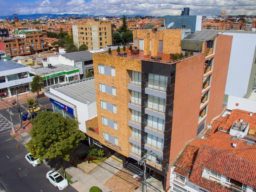 122 Plaza Apartahotel Bogotá Exterior foto