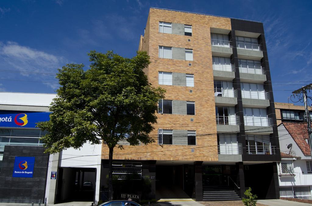 122 Plaza Apartahotel Bogotá Exterior foto